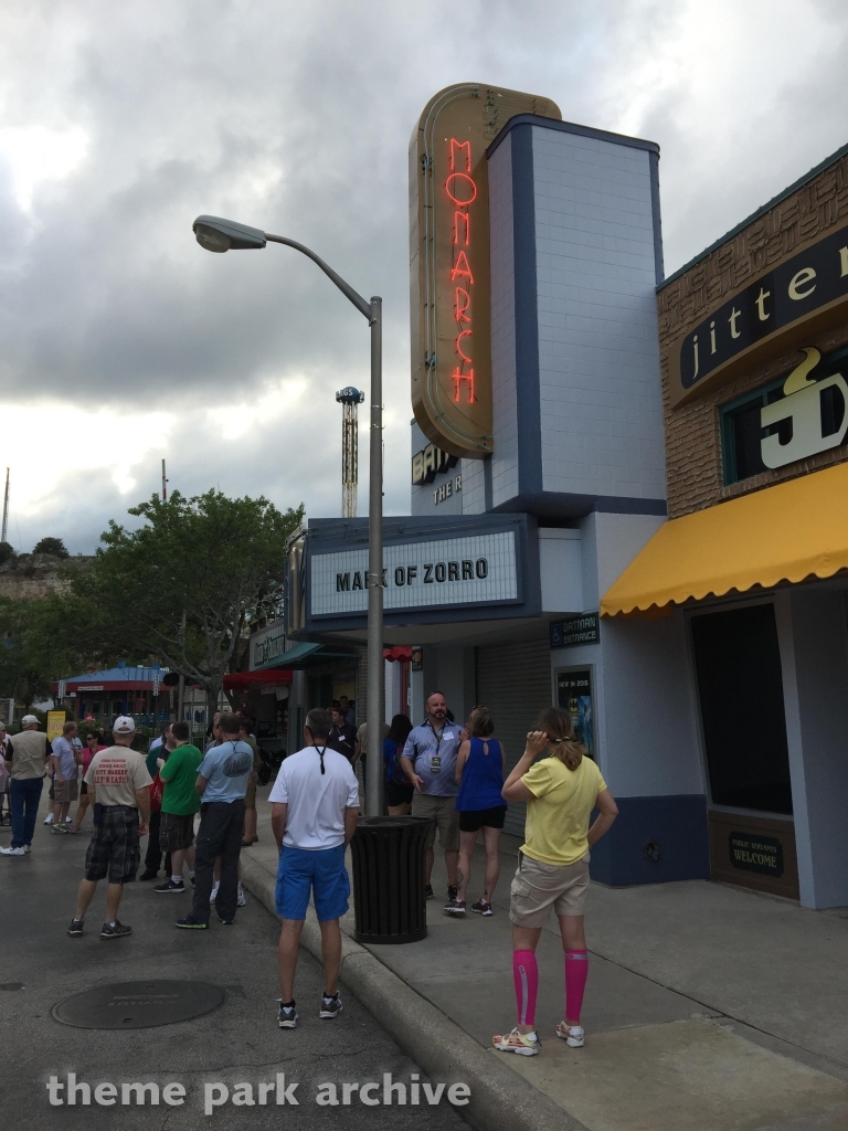 Batman The Ride at Six Flags Fiesta Texas