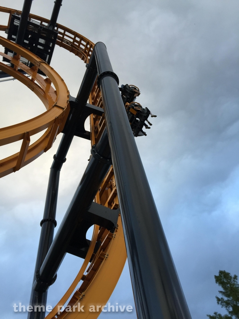 Batman The Ride at Six Flags Fiesta Texas