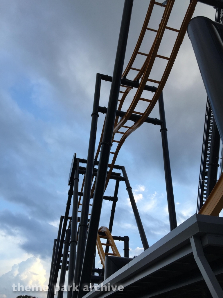 Batman The Ride at Six Flags Fiesta Texas