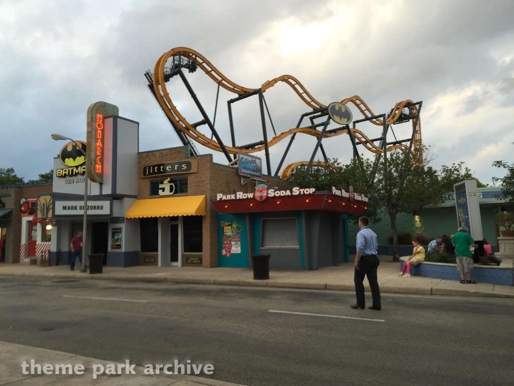 Batman The Ride at Six Flags Fiesta Texas