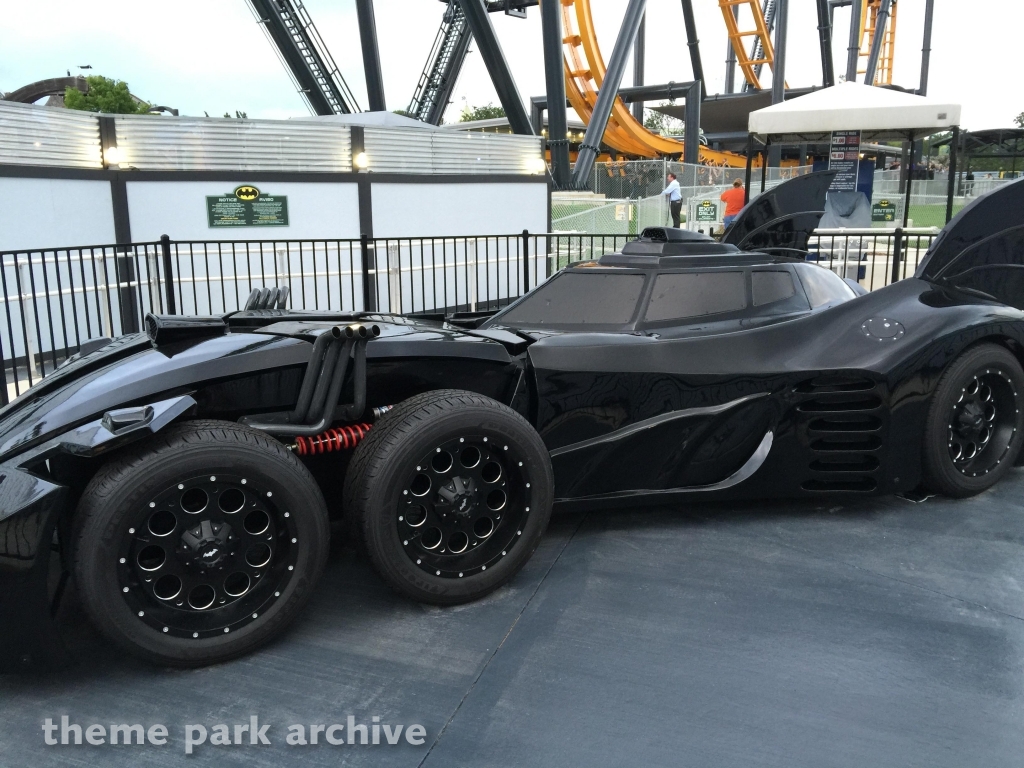 Batman The Ride at Six Flags Fiesta Texas