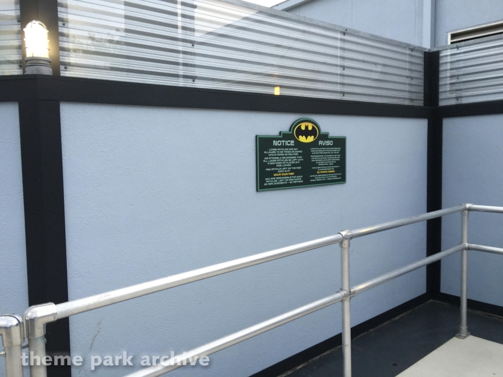 Batman The Ride at Six Flags Fiesta Texas