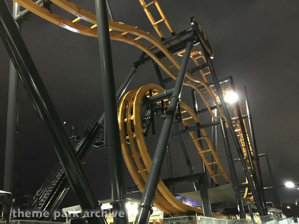 Batman The Ride at Six Flags Fiesta Texas