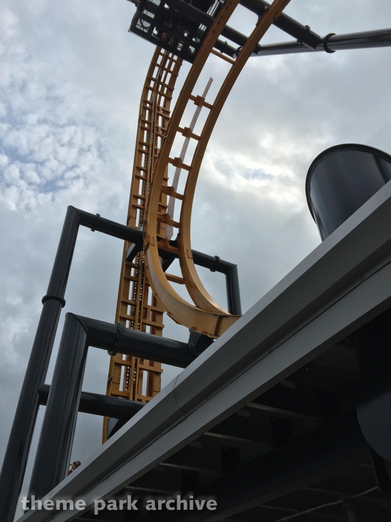 Batman The Ride at Six Flags Fiesta Texas