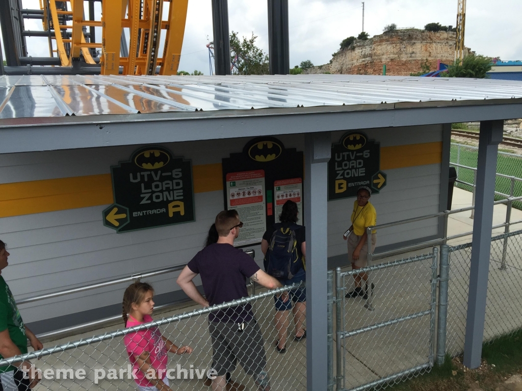 Batman The Ride at Six Flags Fiesta Texas