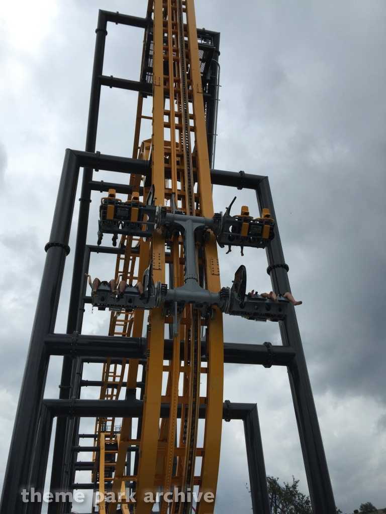 Batman The Ride at Six Flags Fiesta Texas