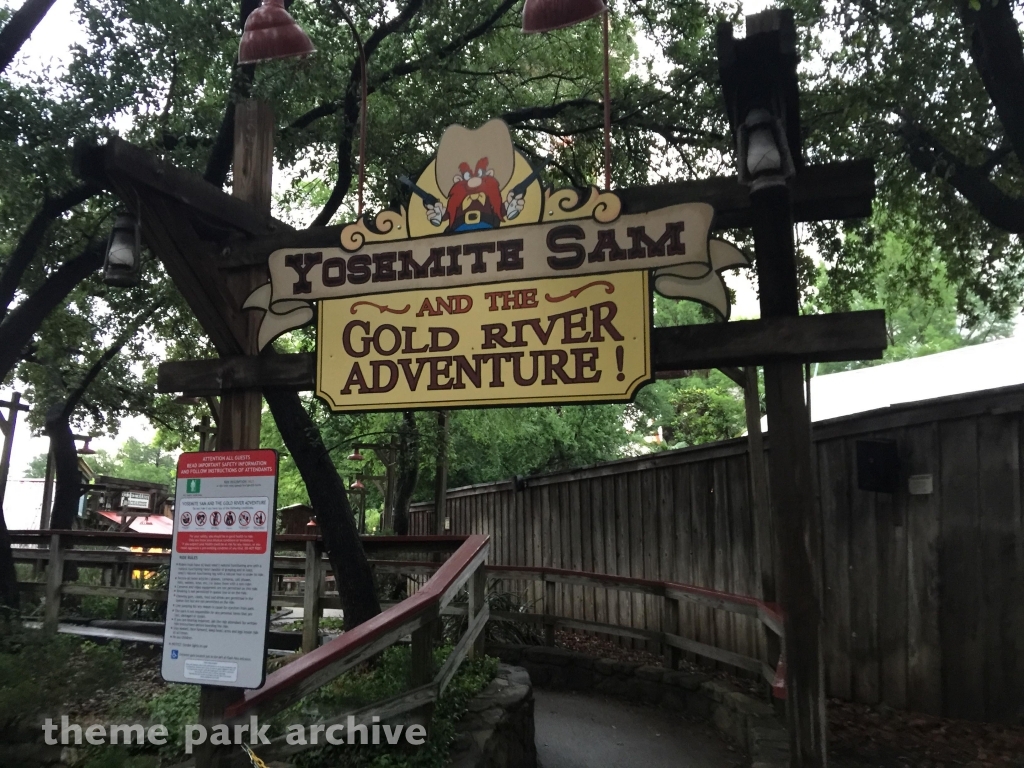 Yosemite Sam and the Gold River Adventure at Six Flags Over Texas