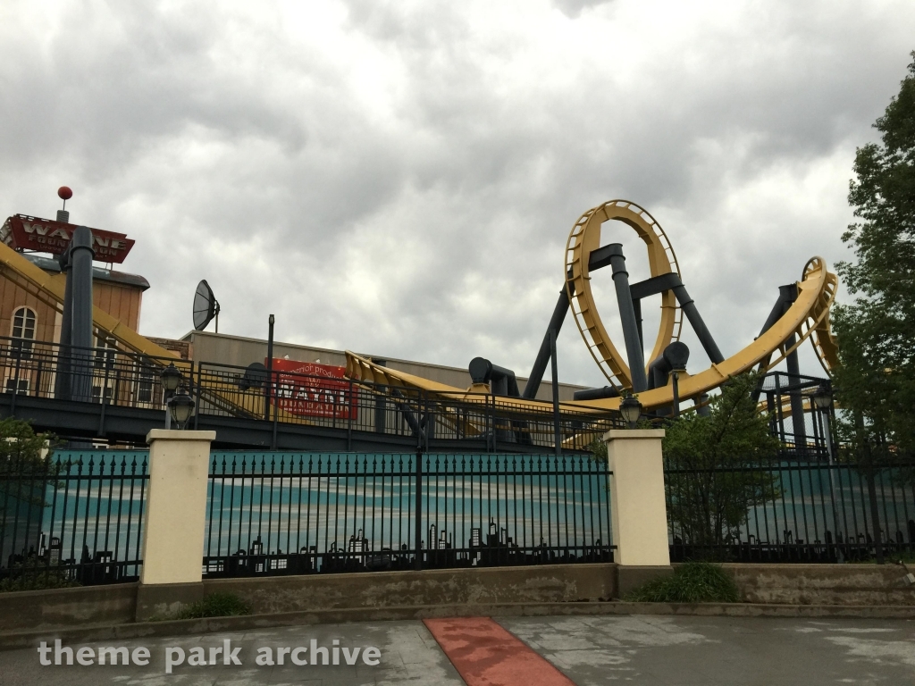 Batman The Ride at Six Flags Over Texas