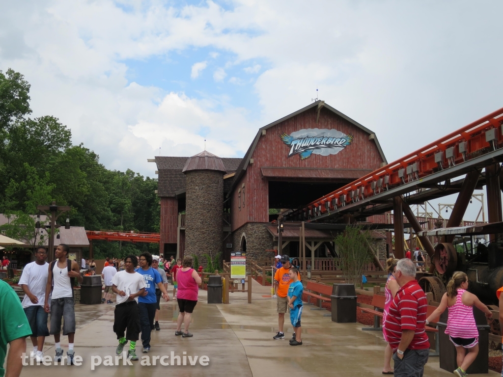Thunderbird at Holiday World