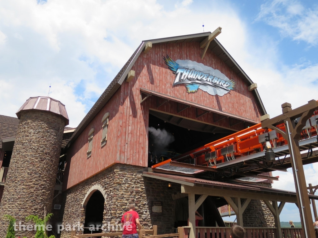 Thunderbird at Holiday World