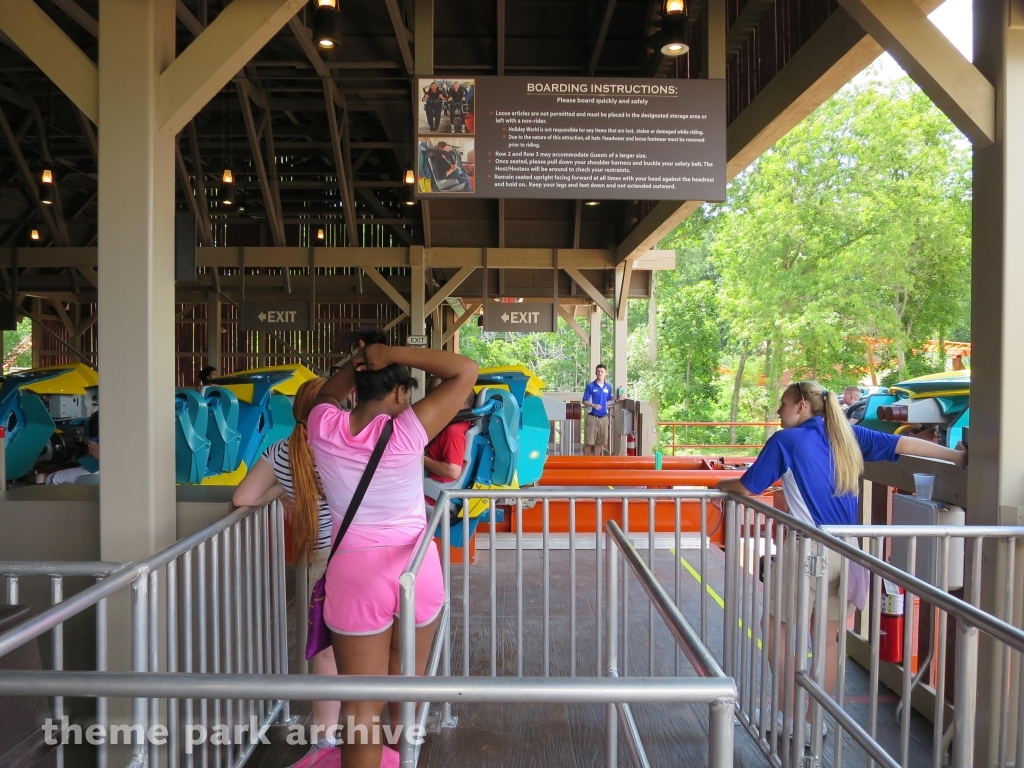 Thunderbird at Holiday World
