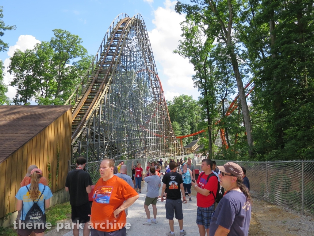 Thunderbird at Holiday World
