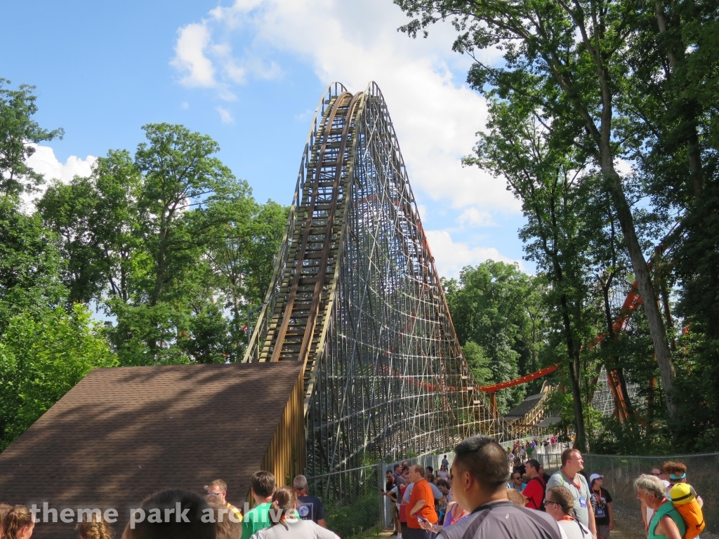 Thunderbird at Holiday World