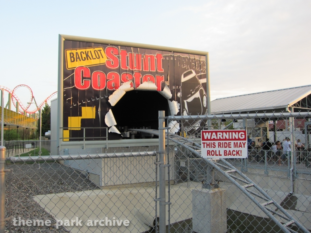 Backlot Stunt Coaster at Kings Dominion