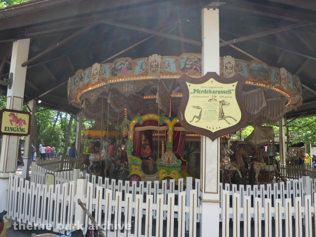 Antique Merry Go Round at Holiday Park