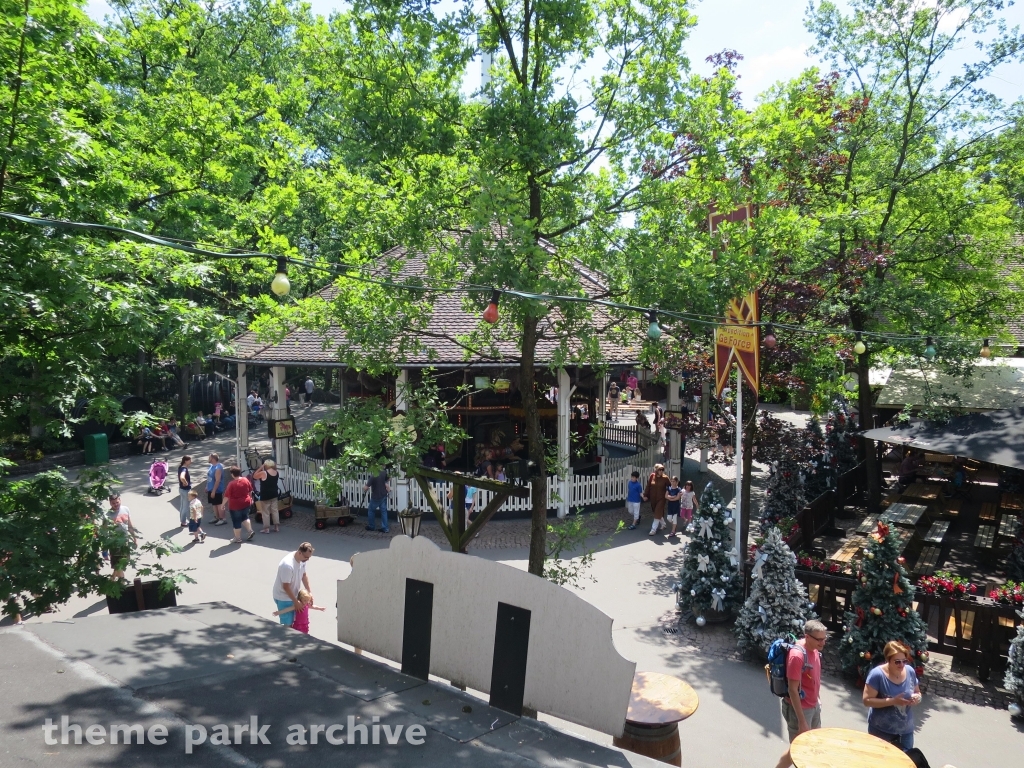 Antique Merry Go Round at Holiday Park