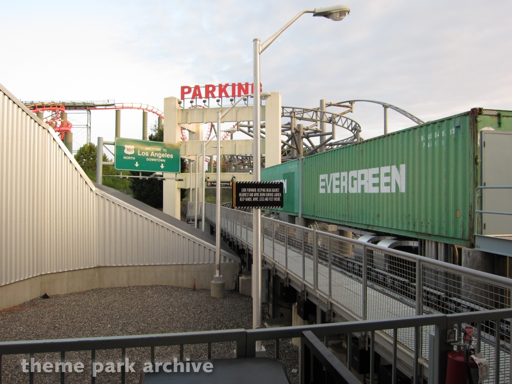 Backlot Stunt Coaster at Kings Dominion
