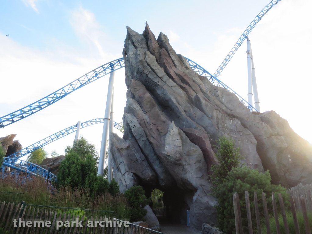 blue fire Megacoaster at Europa Park