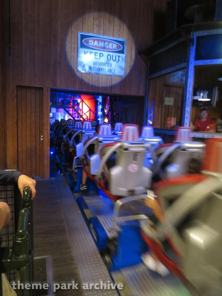 blue fire Megacoaster at Europa Park