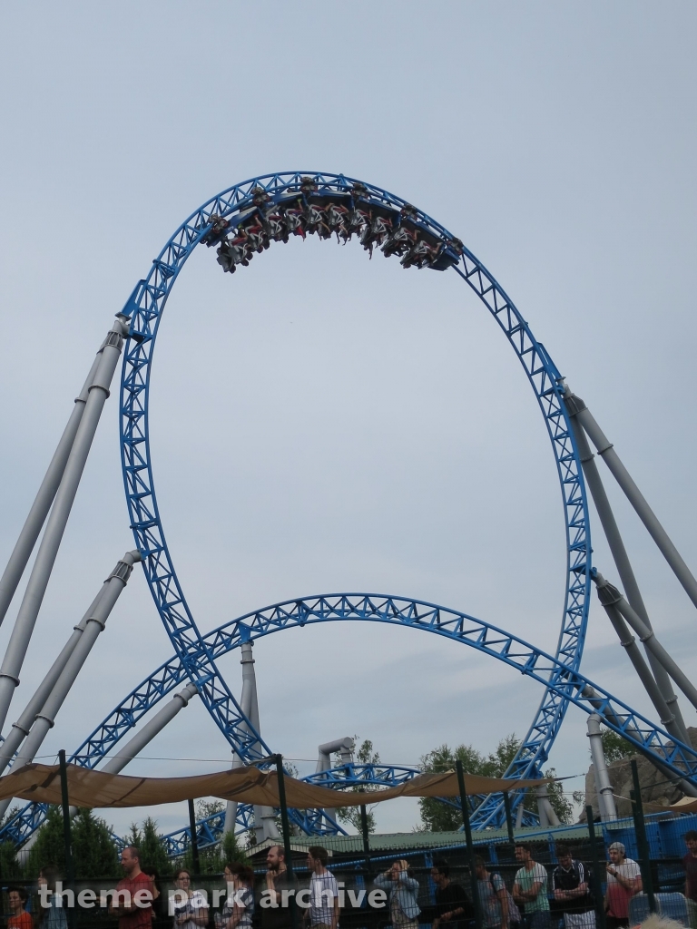 blue fire Megacoaster at Europa Park