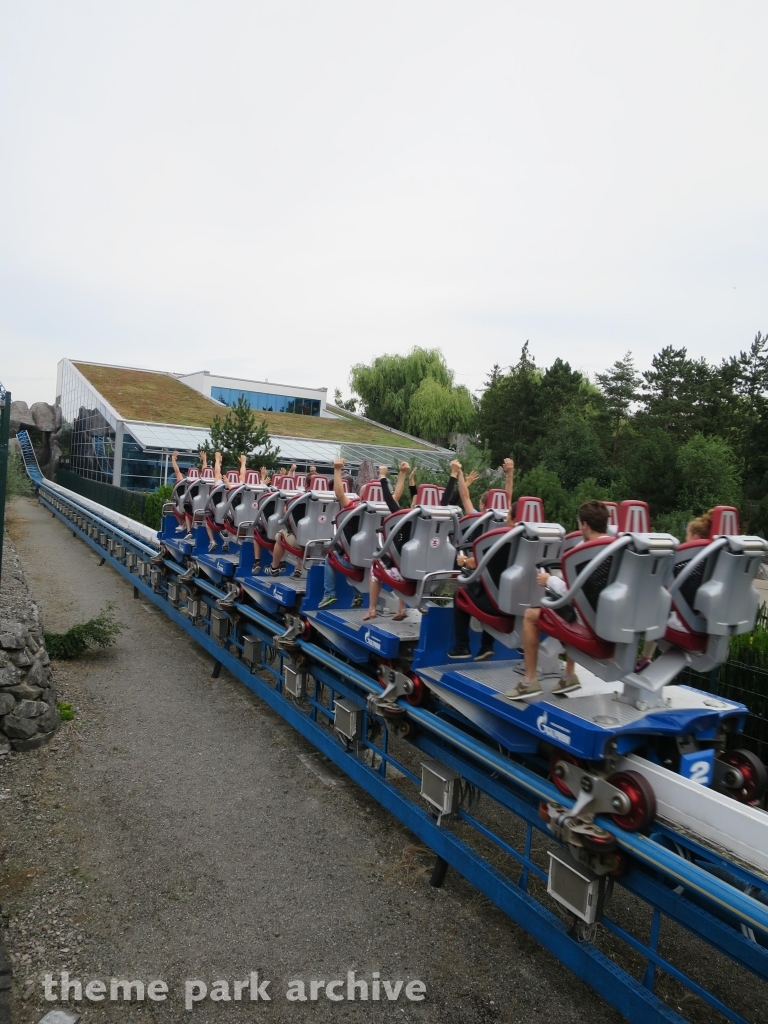 blue fire Megacoaster at Europa Park