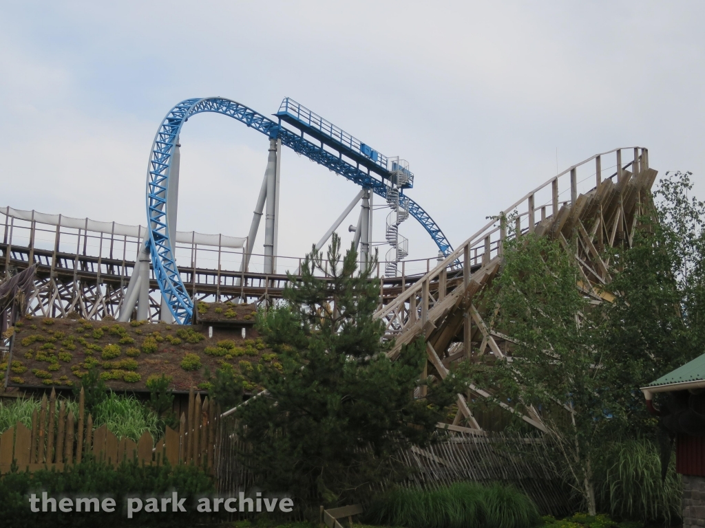 blue fire Megacoaster at Europa Park