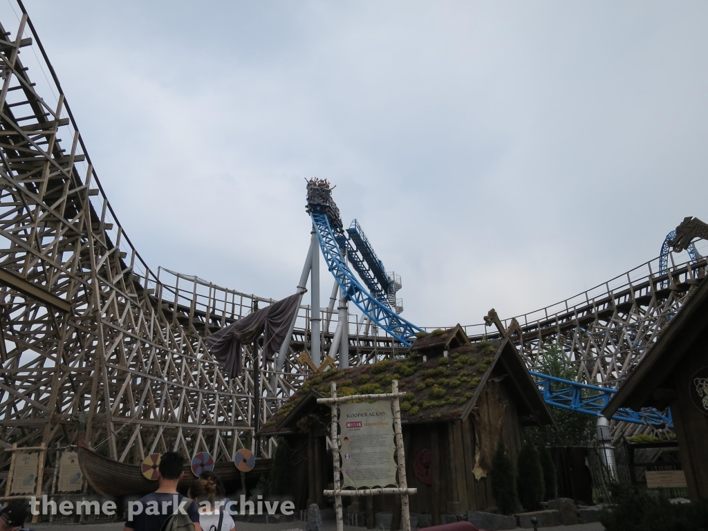 blue fire Megacoaster at Europa Park