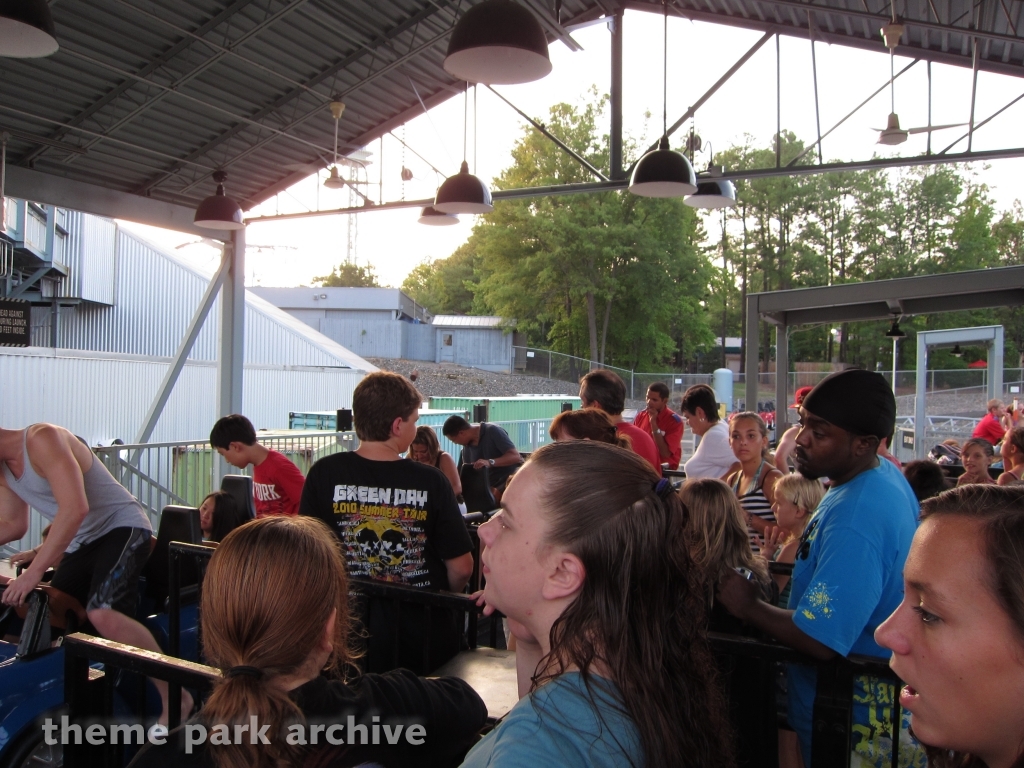 Backlot Stunt Coaster at Kings Dominion