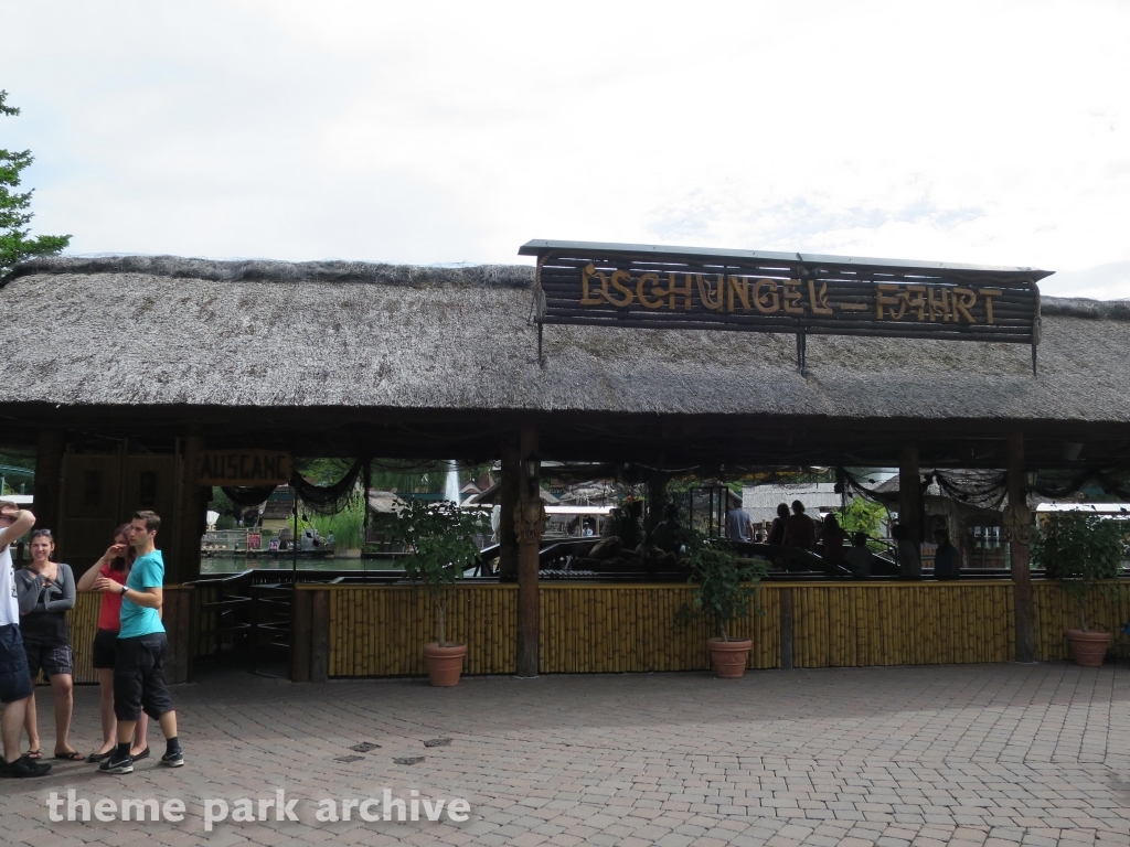 Jungle Rafts at Europa Park