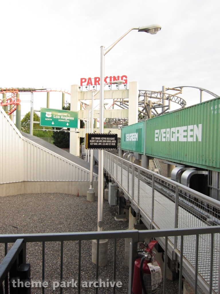 Backlot Stunt Coaster at Kings Dominion
