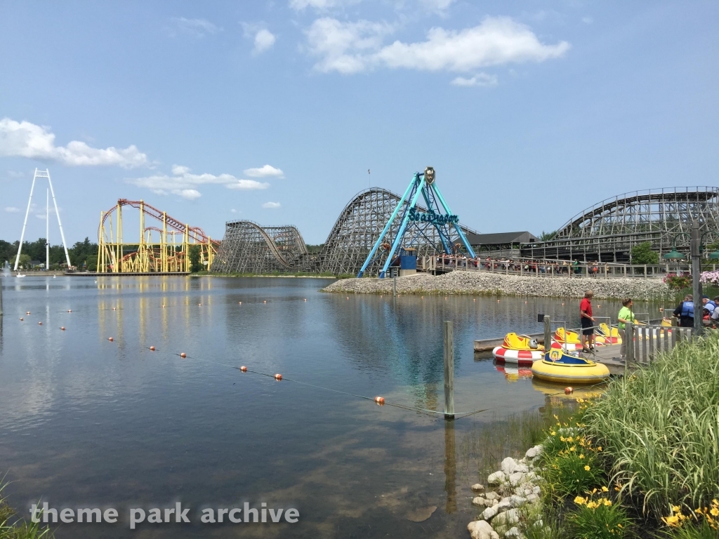 Bumper Boats at Michigan's Adventure