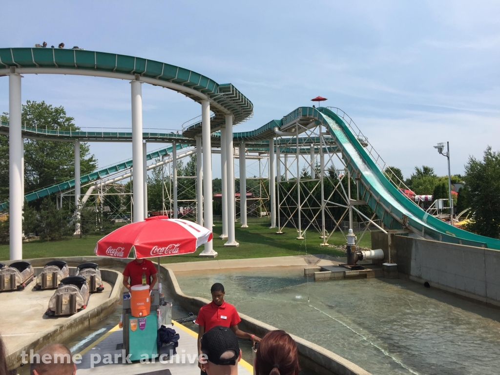 Logger's Run at Michigan's Adventure