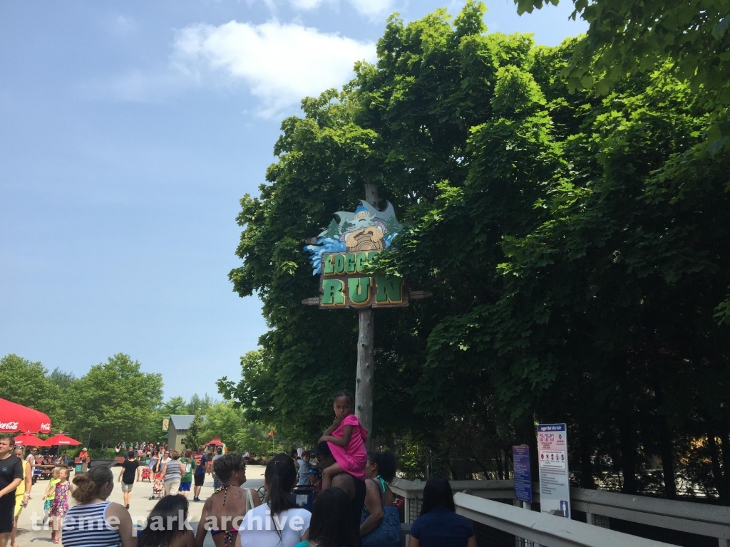 Logger's Run at Michigan's Adventure