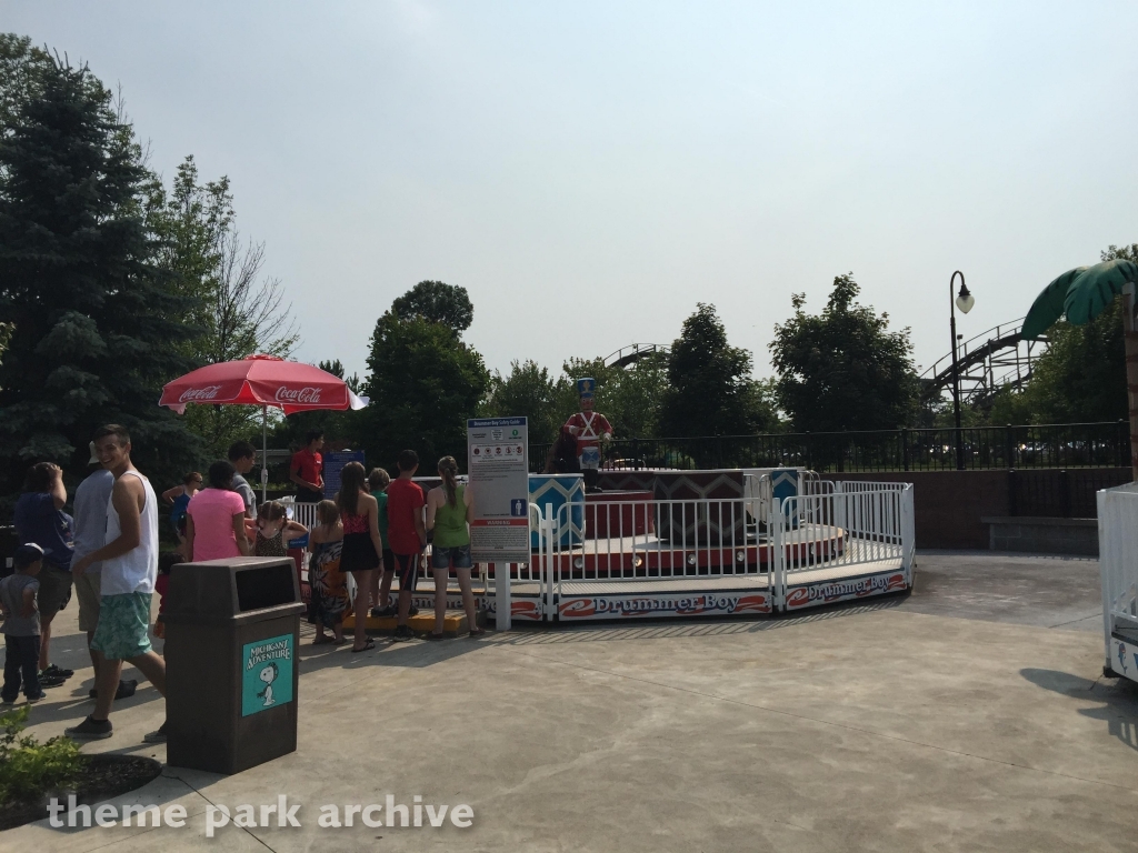 Drummer Boy at Michigan's Adventure