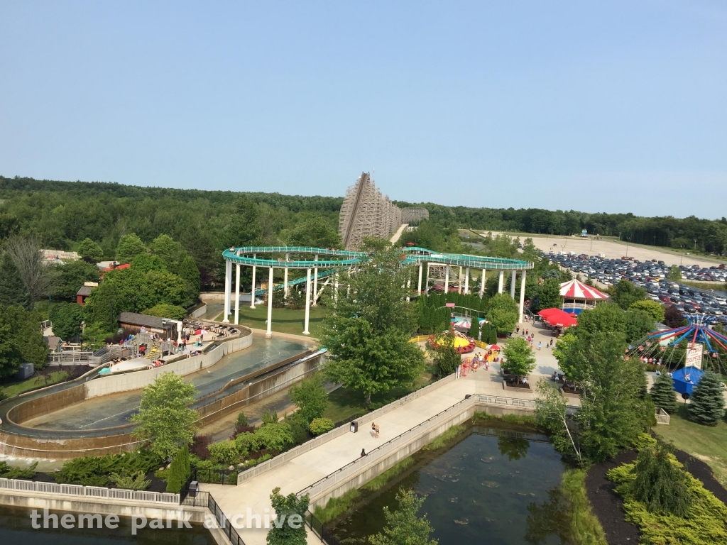 Logger's Run at Michigan's Adventure