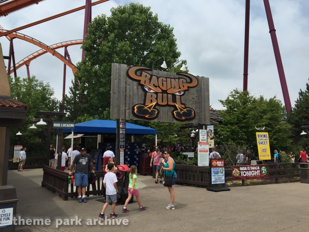 Raging Bull at Six Flags Great America