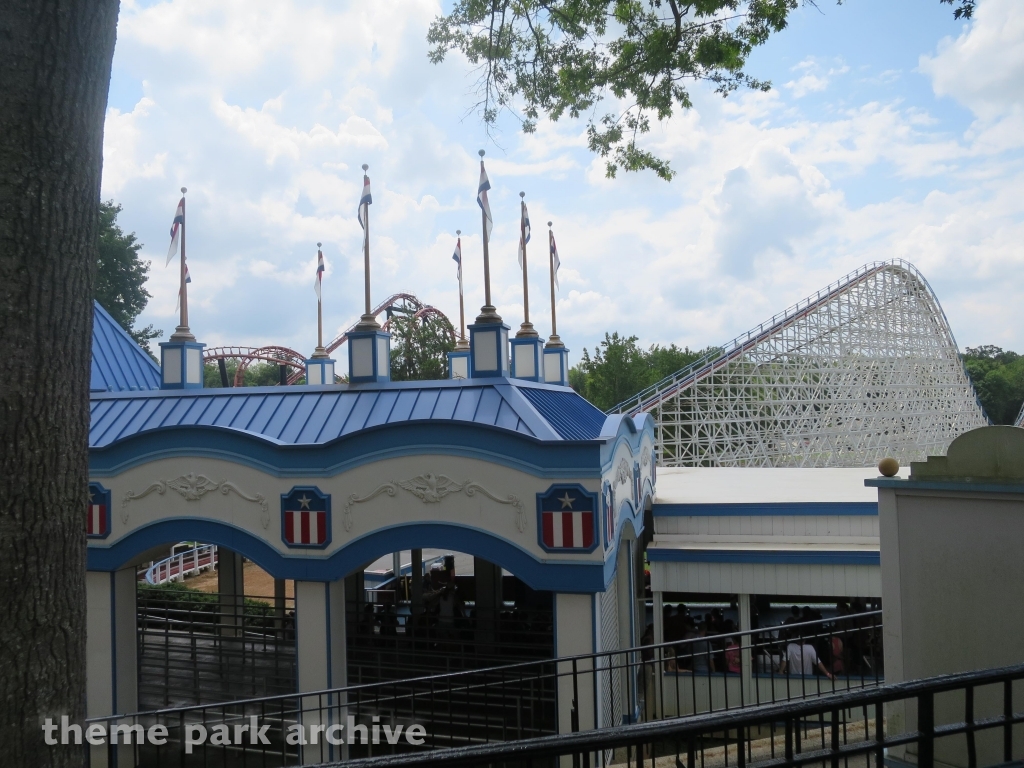 Great American Scream Machine at Six Flags Over Georgia