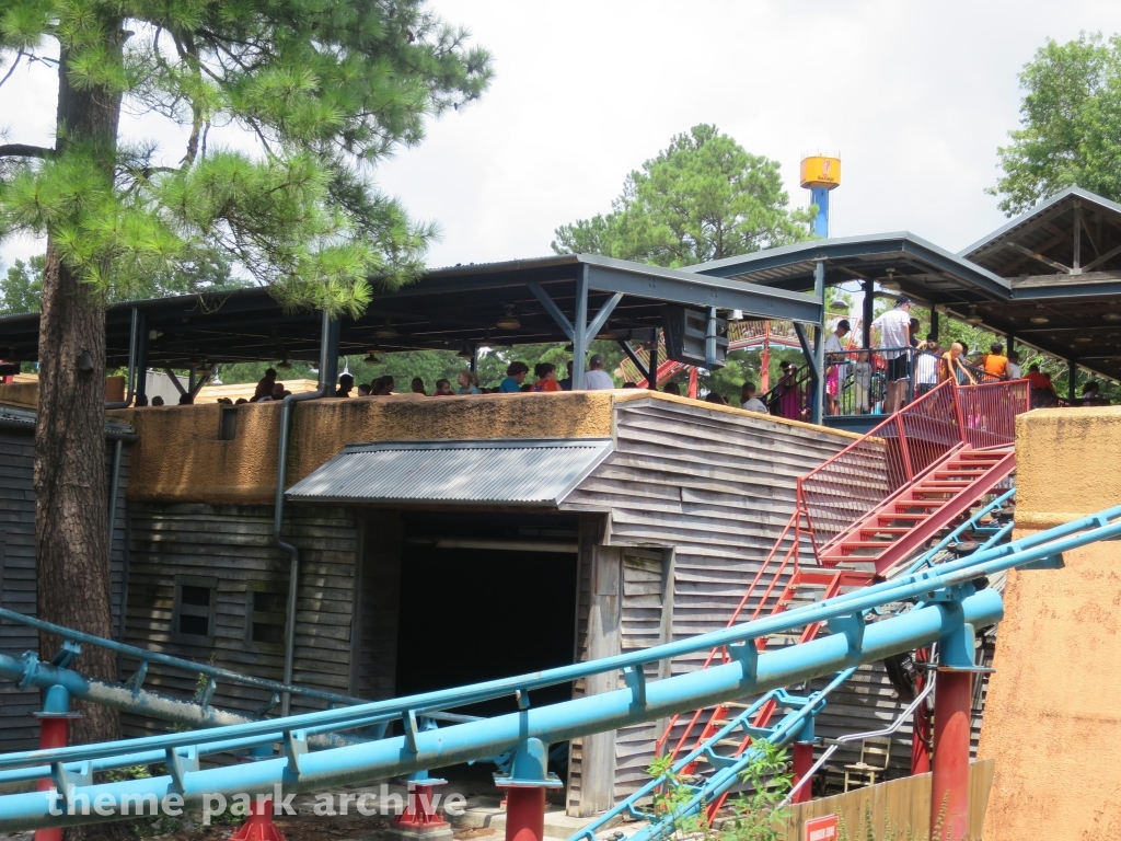 Wile E. Coyote Canyon Blaster at Six Flags Over Georgia