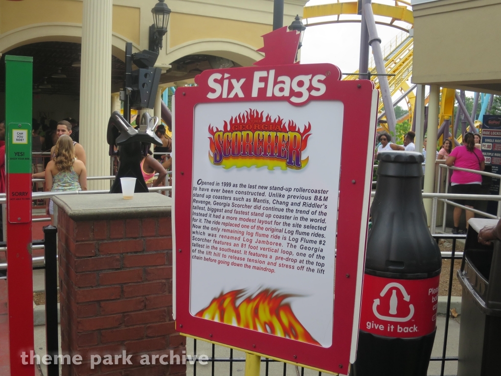 Georgia Scorcher at Six Flags Over Georgia
