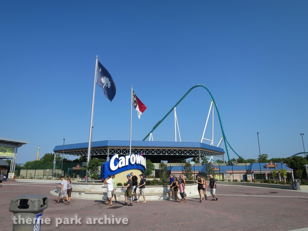 Entrance at Carowinds