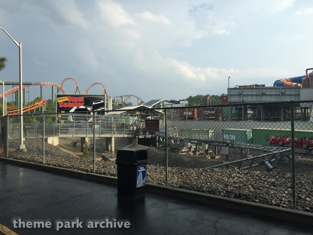 Backlot Stunt Coaster at Kings Dominion
