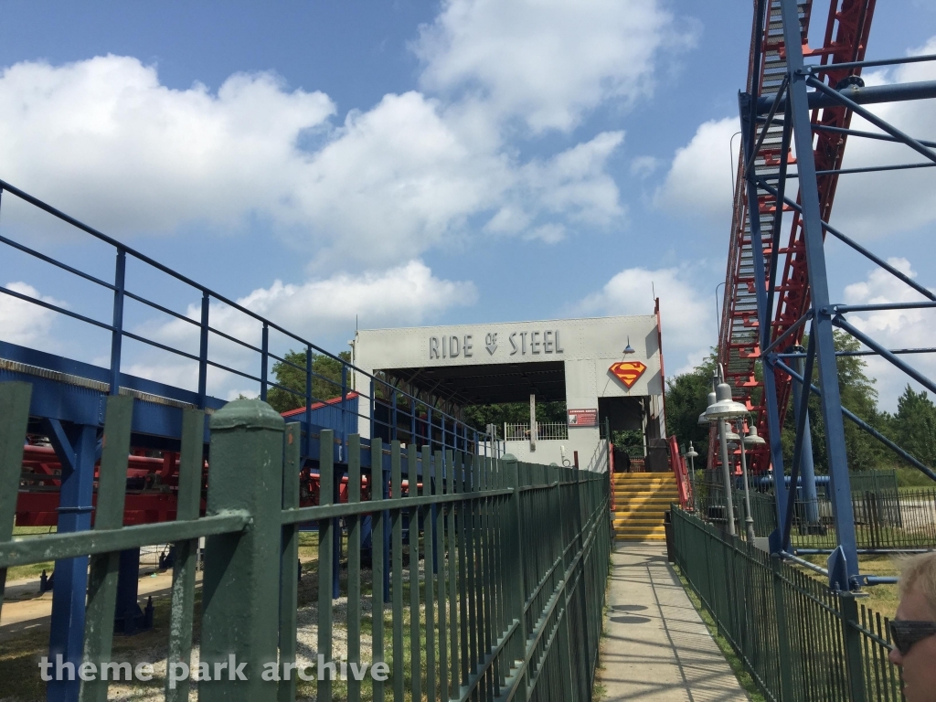Superman: Ride of Steel at Six Flags America