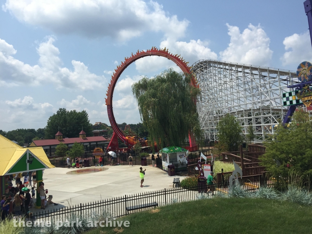 Bourbon Street Fireball at Six Flags America