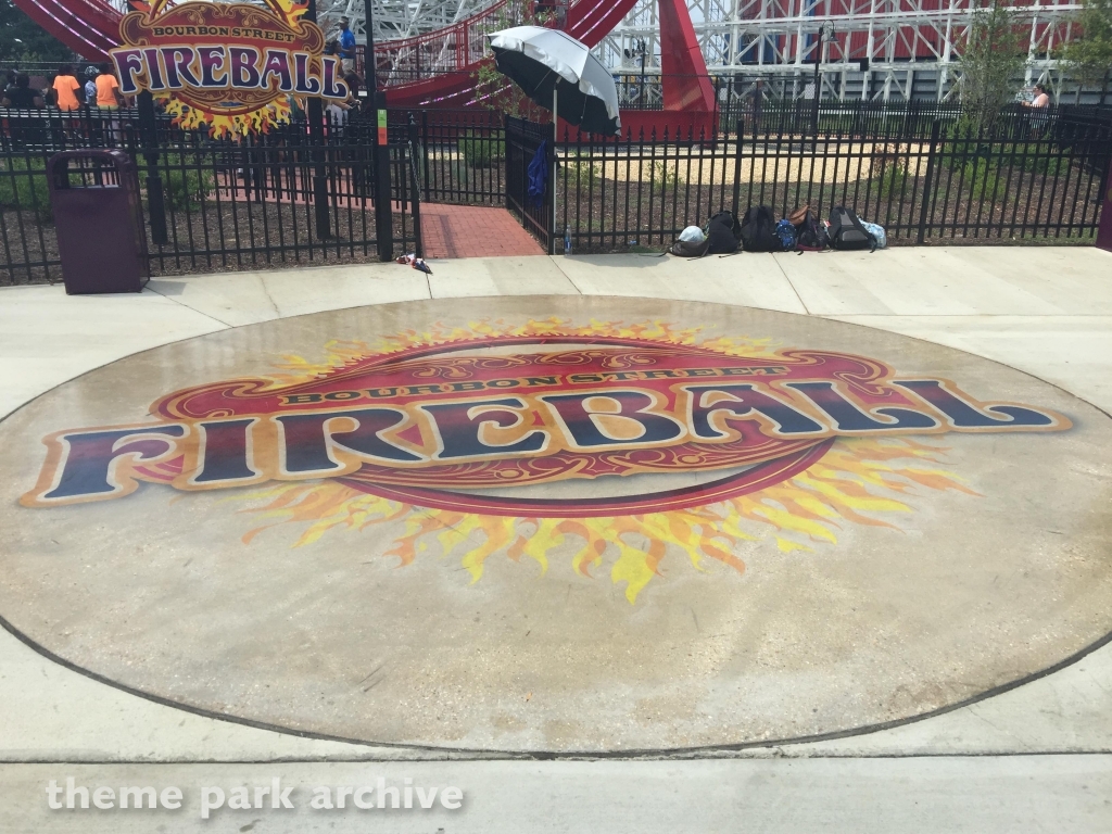 Bourbon Street Fireball at Six Flags America