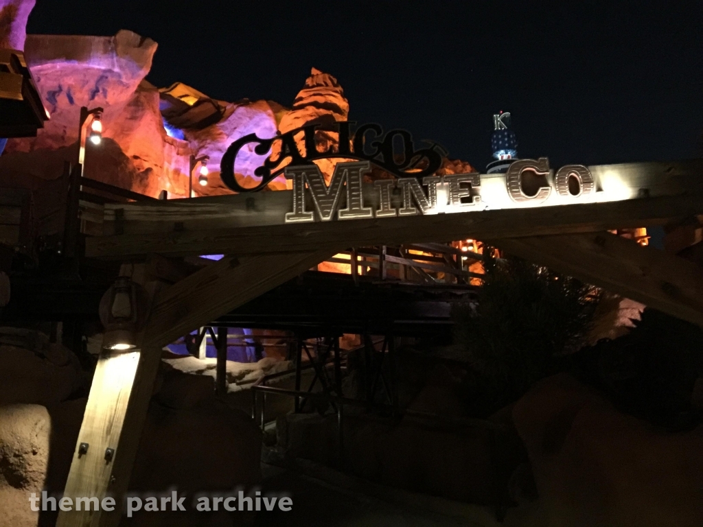 Calico Mine Ride at Knott's Berry Farm