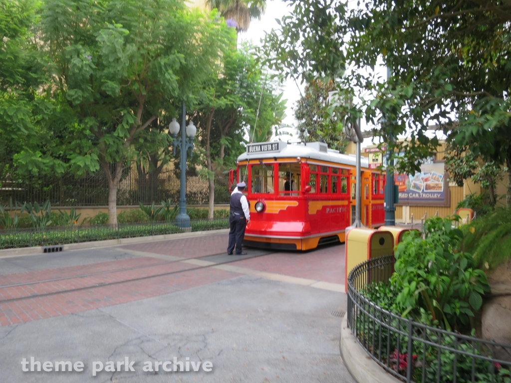 Red Car Trolley at Disneyland