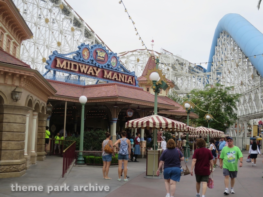 Toy Story Midway Mania at Disneyland