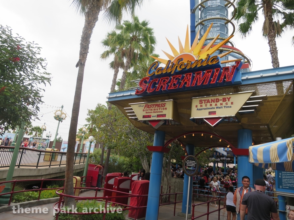 California Screamin' at Disneyland