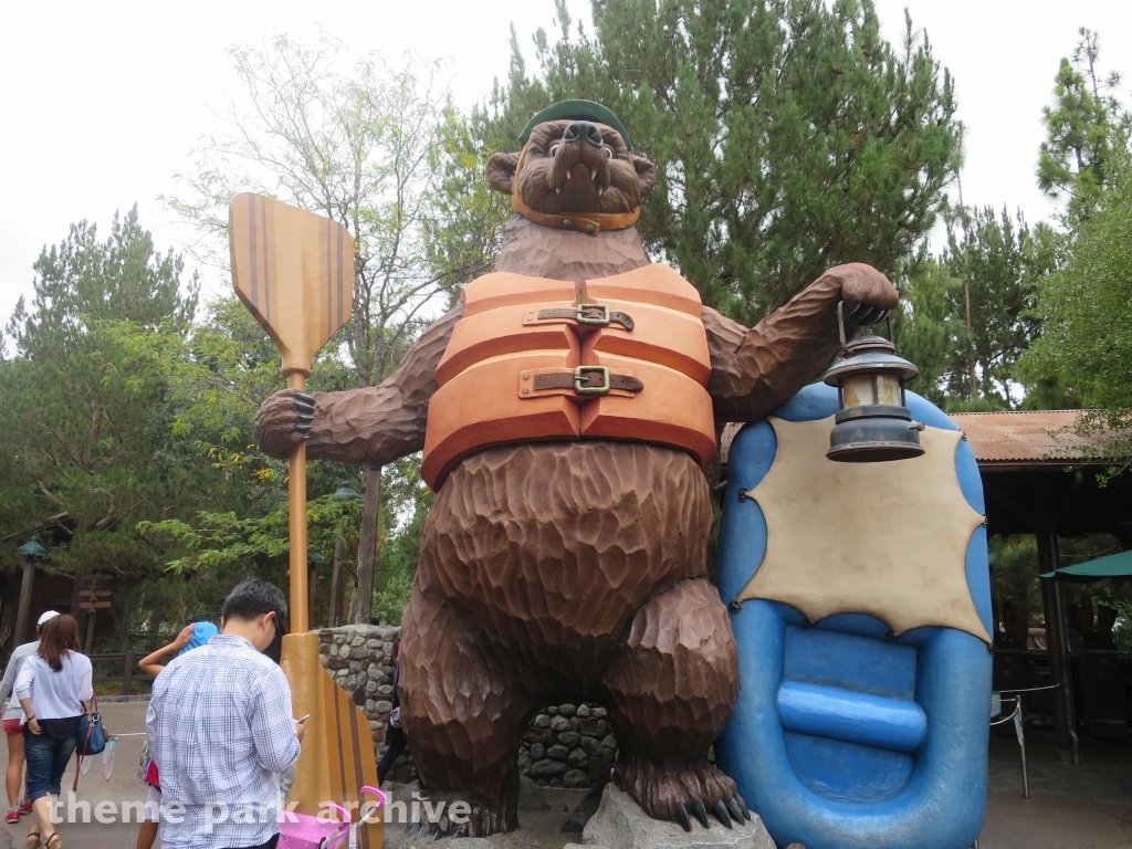 Grizzly River Run at Disneyland