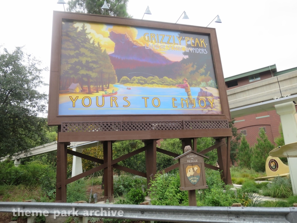 Grizzly Peak Airfield at Disneyland